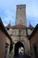 Tower, Arch Gate, and Street, Rothenburg ob der Tauber, Germany