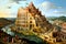 The Tower Of Babel, In The Style Of Bruegel -. Generative AI