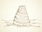 Tower of Babel. Vector drawing