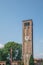 Tower of Basilica of Santi Maria e Donato on island of Murano, Venic, Italy
