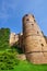 Tower of Beaufort castle in Luxembourg