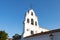 Tower bell of sanctuary Virgen de la Cinta, patron virgin of huelva since 1586. church on El Conquero hill in Huelva, Andalusia