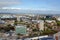 Tower Blocks in Portsmouth City Centre, aerial view