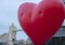 Tower Bridge and a big red heart.