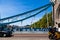 Tower bridge Iconic victorian turreted bridge on a sunny day