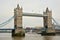 Tower Bridge with red doubledecker bus