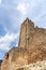 Tower of Castle ruin Castel Drena in Trentino, Italy