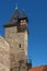 Tower at Castle Wernigerode in Germany. Harz.