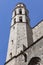 Tower of Catalan Gothic church Santa Maria del Mar, Barcelona, Spain
