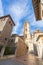 Tower of cathedral in Oviedo city