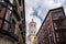 Tower of the cathedral of Valladolid. Castile and Leon, Spain