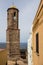 Tower of a church, Castelsardo, Sardinia, Italy