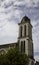 the tower of the church of montignac in france