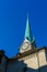Tower clock of Fraumunster church, Zurich, Switzerland