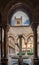 Tower Columns Cloister Monreale Cathedral