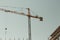 Tower crane - Davit in a construction site