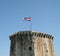 Tower And Croatian Flag
