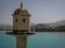 Tower at the Dam over the Rio Alhama, Spain