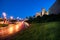 The Tower of David - Old city walls at dawn, Jerusalem