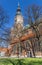 Tower of the Dom St. Nikolai church in Greifswald