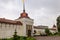 Tower at the entrance to Vvedensky Tolga convent in Yaroslavl, Russia