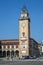 Tower of the Fallen in Piazza Cavalieri di Vittorio Bergamo Italy on October 5, 2019.