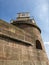 A tower at Fort Perch Rock, New Brighton, Wirral