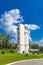 Tower of Foucault with a Foucault pendulum demonstrating the daily rotation of the Earth. The Large territory of the Novosibirsk