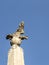 The tower in front of the Church of the Madeleine in Aix-en-Prov