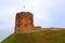 Tower of Gediminas, symbol of Vilnius. Summer