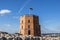 Tower Of Gedimino In Vilnius, Lithuania. Historic Symbol Of The