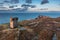 The tower at Glencolumbkille in County Donegal - Ireland