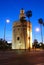 Tower of Gold at dusk, Seville, Spain.