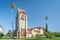 Tower Hall and Washington Square at San Jose State University