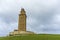 Tower of Hercules in A Coruna, Galicia, Spain.