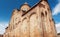 Tower of historical orthodox Svetitskhoveli Cathedral, built in 4th century in Mtskheta, Georgia. UNESCO Site