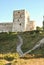 Tower of Izborsk fortress near Pskov Russia