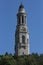 A tower jutting out of Lake View Cemetery in Cleveland, Ohio