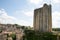 Tower of King Castle saint emilion, in aquitaine wine village near Bordeaux France