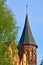 Tower Koenigsberg Cathedral, symbol of Kaliningrad, Russia