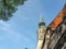 The tower of the Kreuzkirche, the oldest church in Hannover