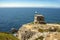 The tower and lighthouse of Punta Campanella at Sorrento