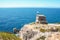 The tower and lighthouse of Punta Campanella at Sorrento