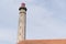 Tower lighthouse of the whales on the island of Re in France the phare des Baleines in french