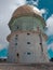 Tower located on the top of Serra da Estrela Mountains