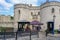 Tower of London, Middle Tower entrance and exist with Beefeater