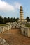 The tower of Manora fort entrance path.