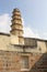 The tower of Manora fort with a window.