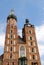 The tower of Mariacki Church in Cracow