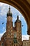 Tower of Mariacki church in Cracow